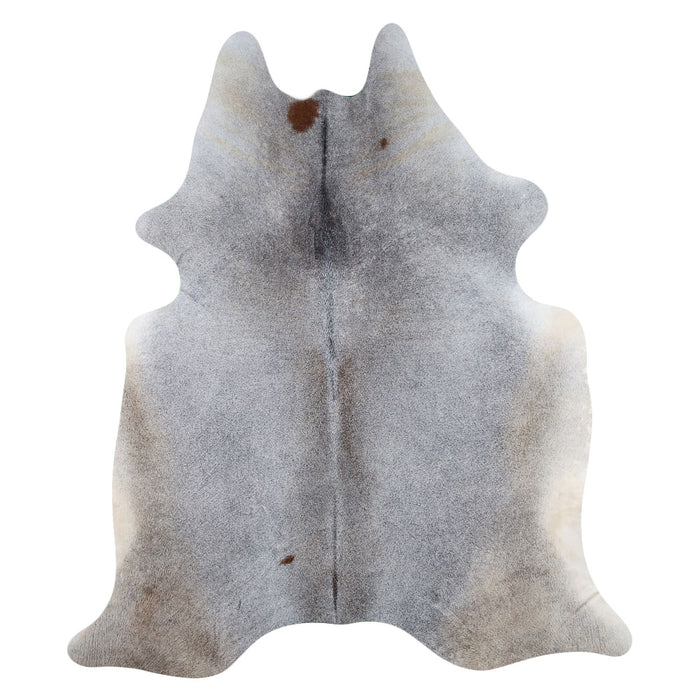 Hair-On Cowhide Rug Grey