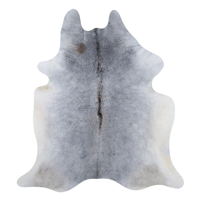 Hair-On Cowhide Rug Grey