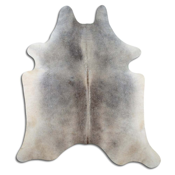 Hair-On Cowhide Rug Grey