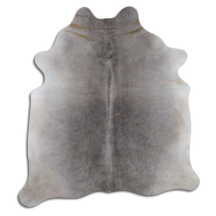 Hair-On Cowhide Rug Grey