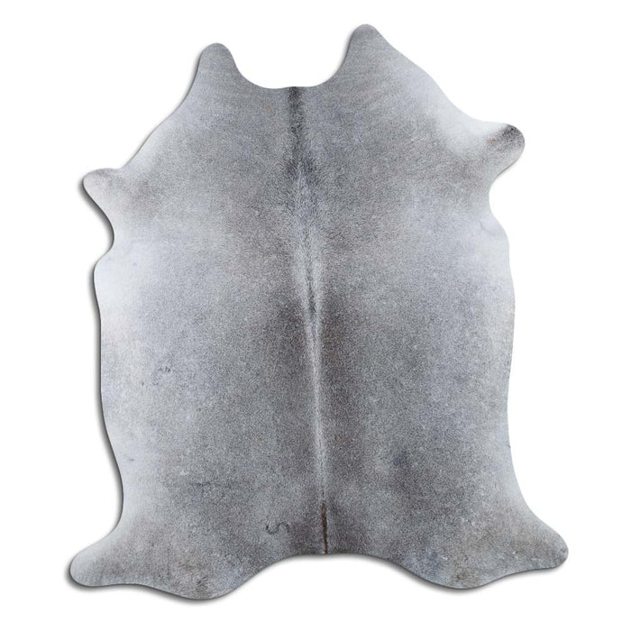 Hair-On Cowhide Rug Grey