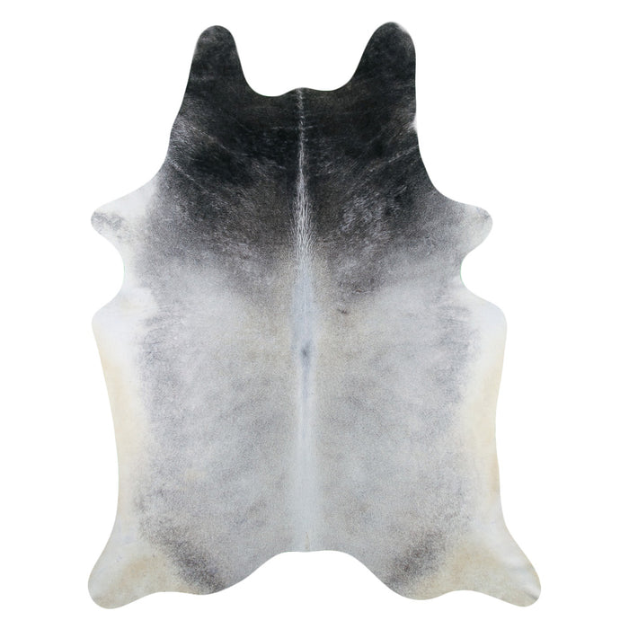 Hair-On Cowhide Rug Grey