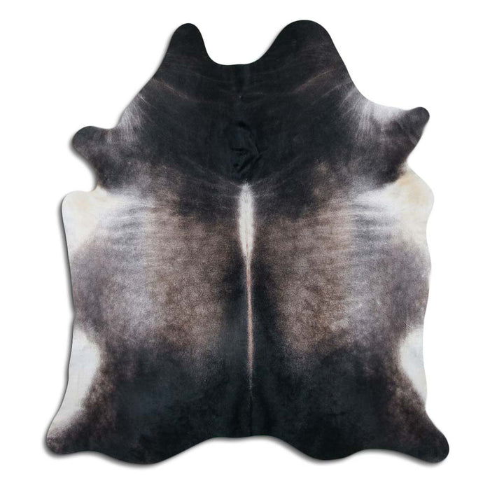 Hair-On Cowhide Rug Grey