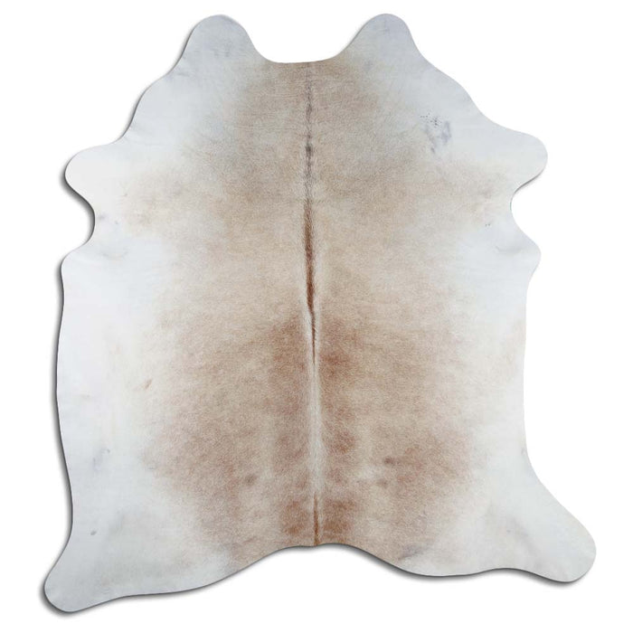 Hair-On Cowhide Rug Light Beige