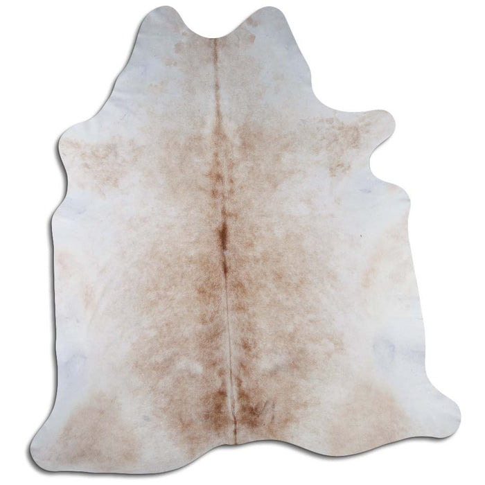 Hair-On Cowhide Rug Light Beige