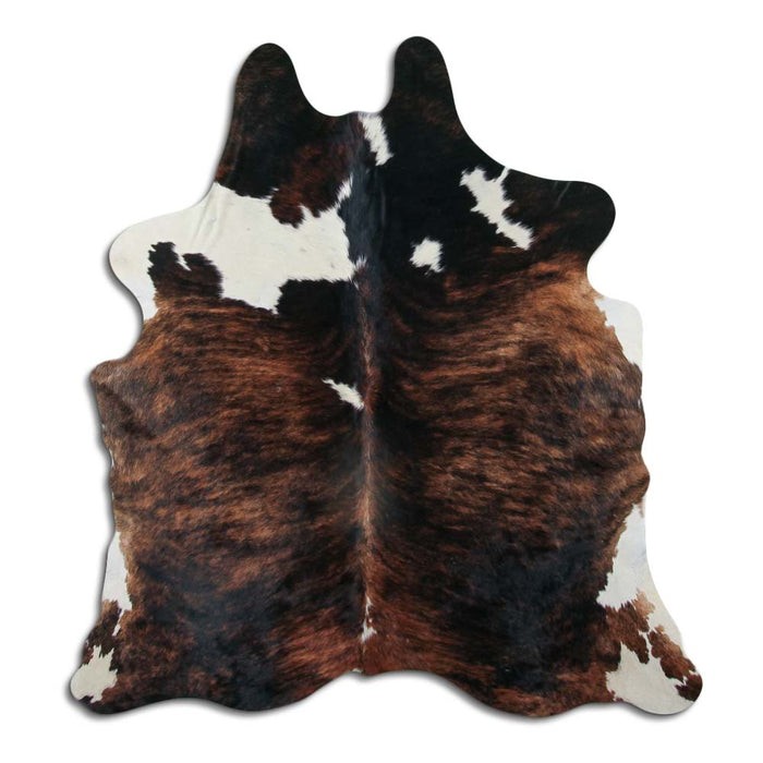 Hair-On Cowhide Rug Exotic Tricolor