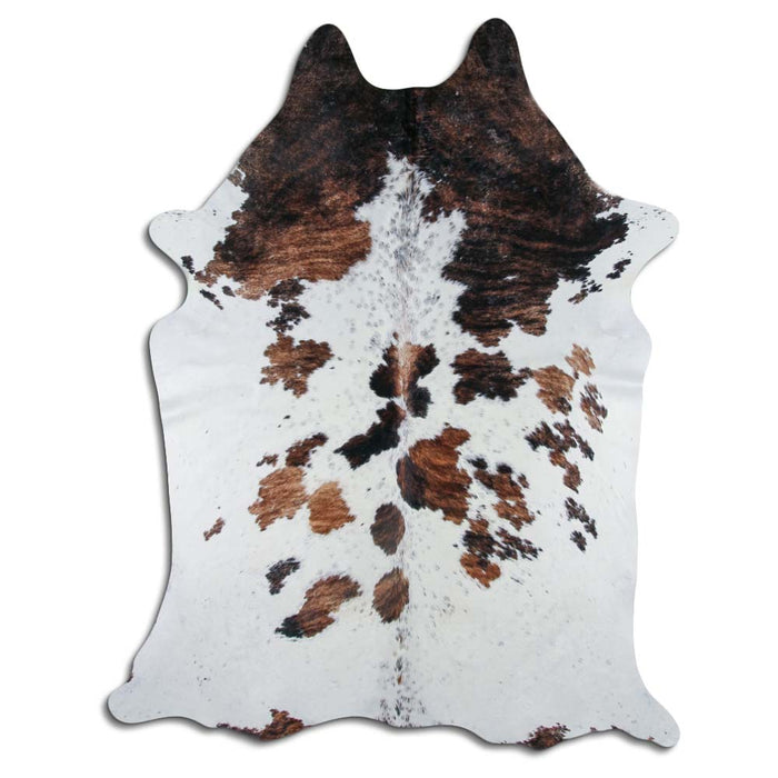 Hair-On Cowhide Rug Exotic Tricolor