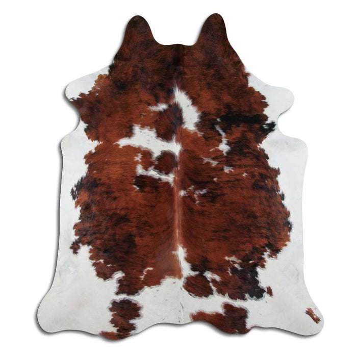 Hair-On Cowhide Rug Exotic Tricolor