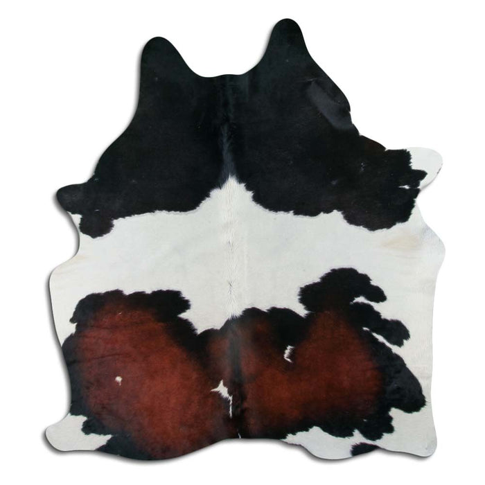 Hair-On Cowhide Rug Tricolor