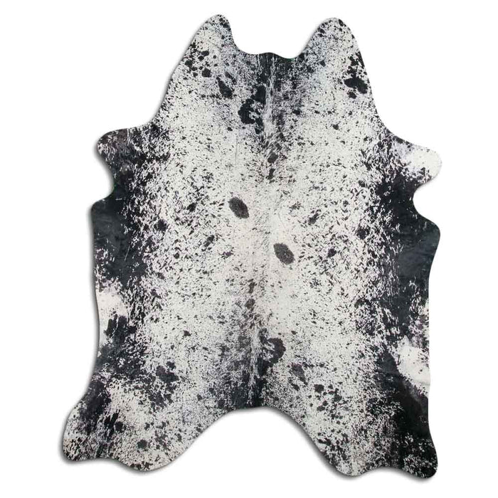 Hair-On Cowhide Rug Printed Salt And Pepper