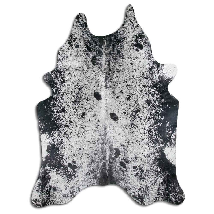 Hair-On Cowhide Rug Printed Salt And Pepper