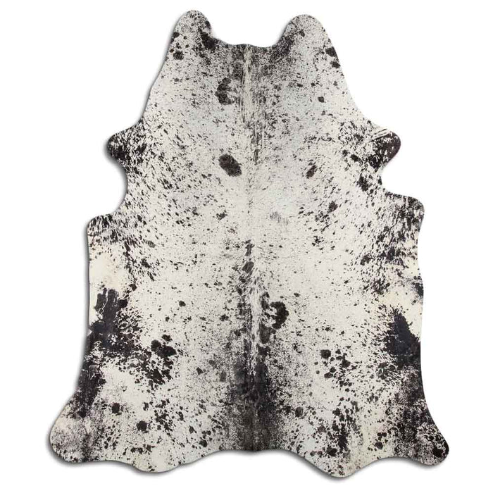 Hair-On Cowhide Rug Printed Salt And Pepper