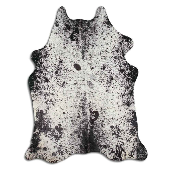 Hair-On Cowhide Rug Printed Salt And Pepper