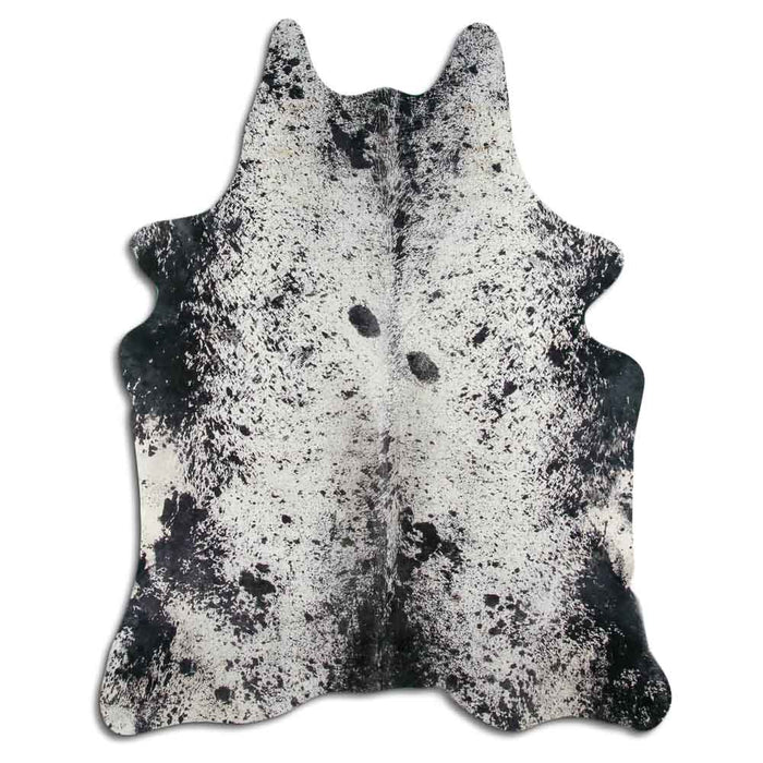 Hair-On Cowhide Rug Printed Salt And Pepper