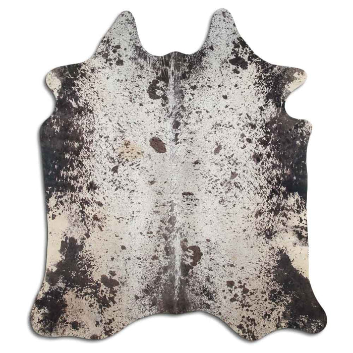 Hair-On Cowhide Rug Printed Salt And Pepper