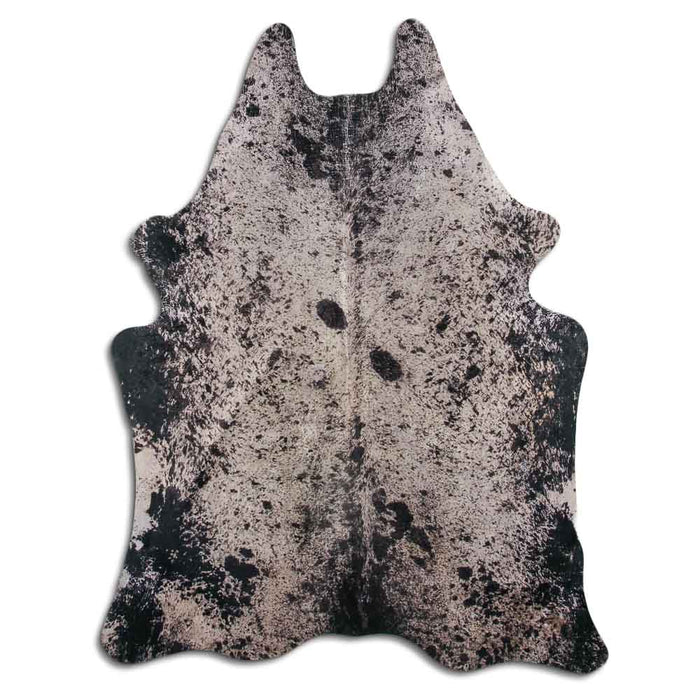 Hair-On Cowhide Rug Printed Salt And Pepper