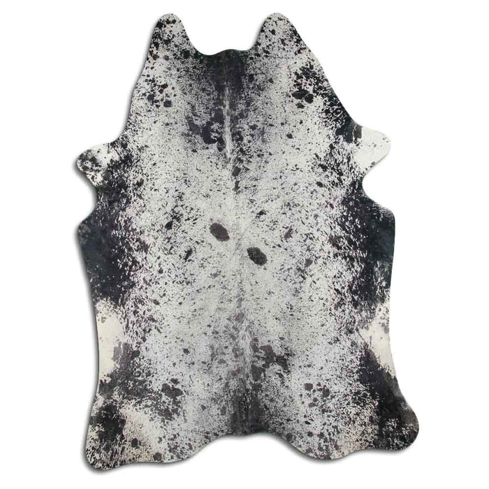 Hair-On Cowhide Rug Printed Salt And Pepper