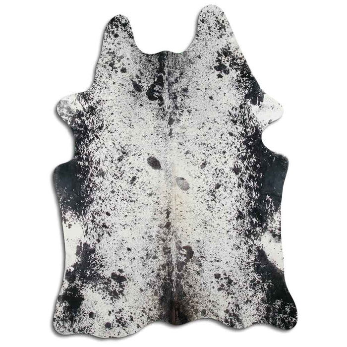 Hair-On Cowhide Rug Printed Salt And Pepper