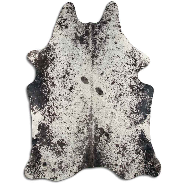 Hair-On Cowhide Rug Printed Salt And Pepper