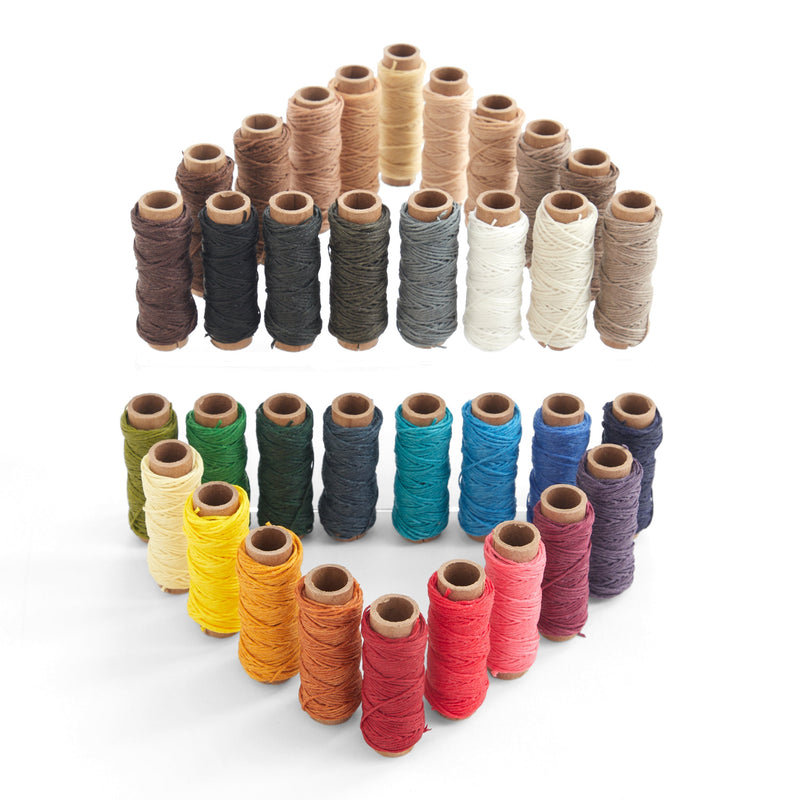 Maine Thread Company Ensemble de cordons en poly ciré torsadé
