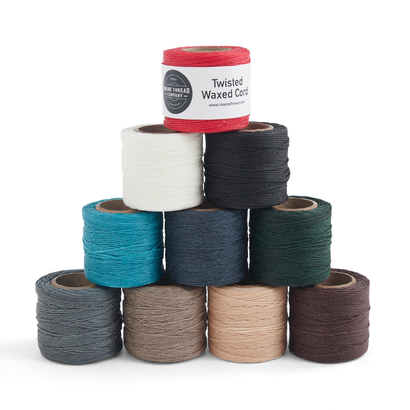 Maine Thread Company Twisted Waxed Poly Cord - FINAL SALE