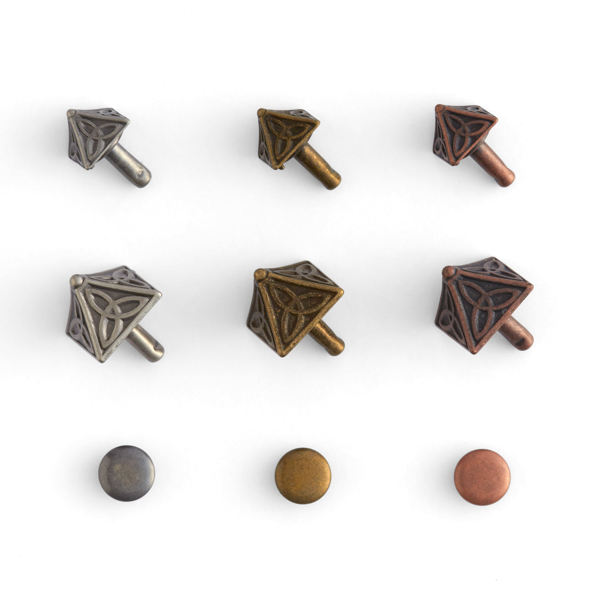 Celtic Pyramid Rivets 6 Pack | Tandy Leather — Tandy Leather, Inc.