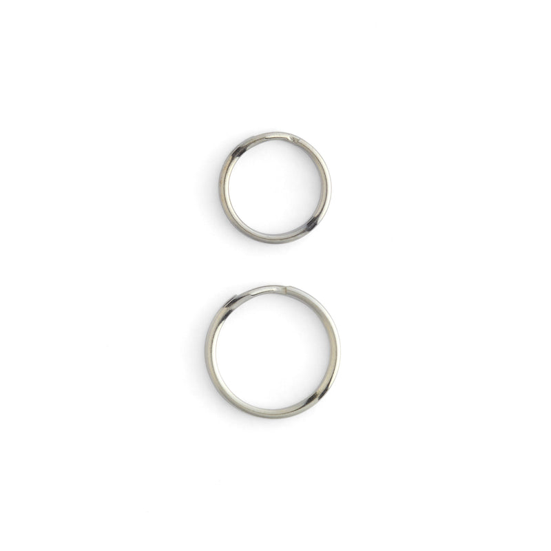 Anneaux fendus sans nickel Lot de 10