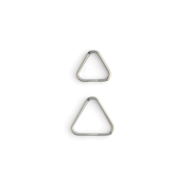 Stainless Steel Triangle Split Rings 10 Pack | Tandy Leather