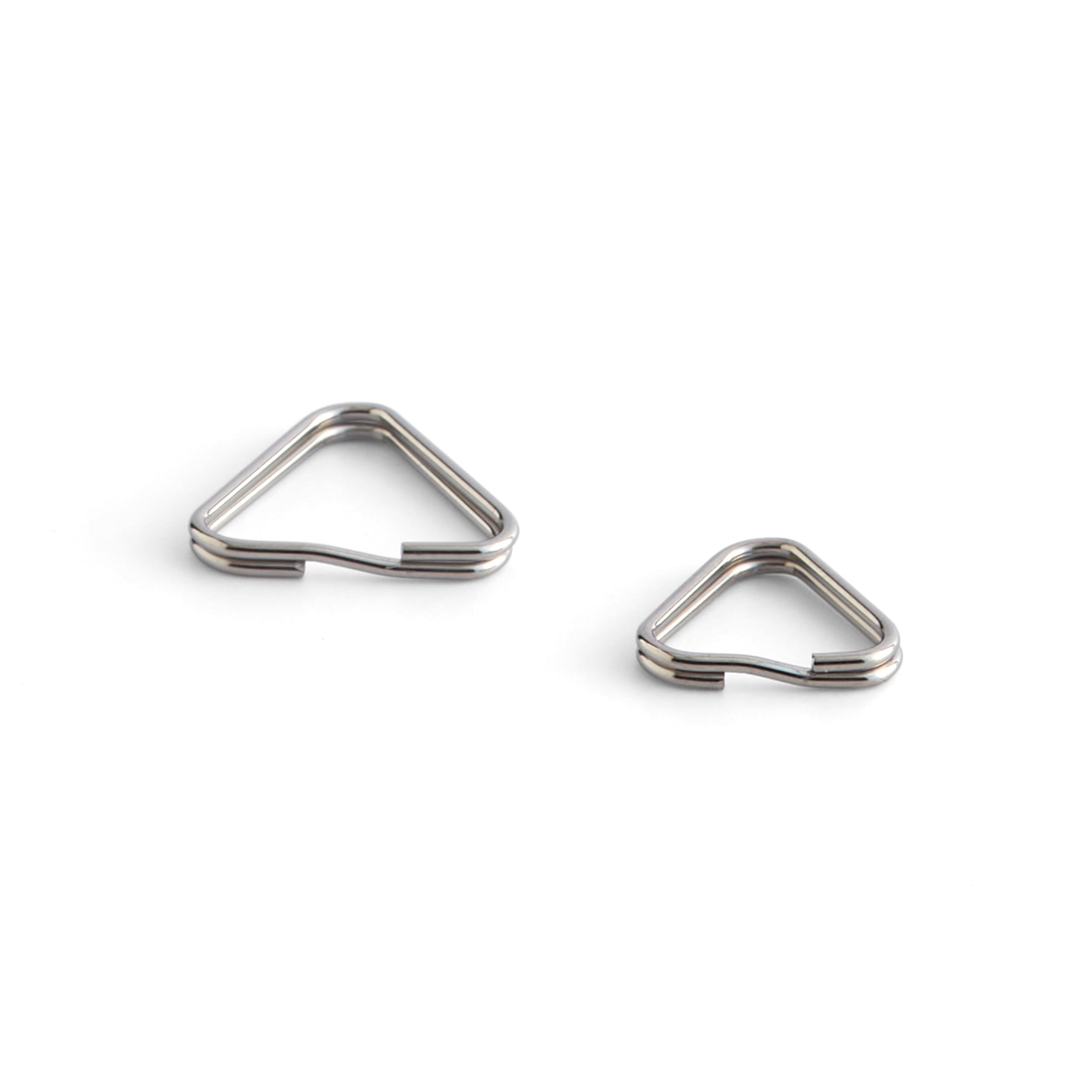 Stainless Steel Triangle Split Rings 10 Pack | Tandy Leather