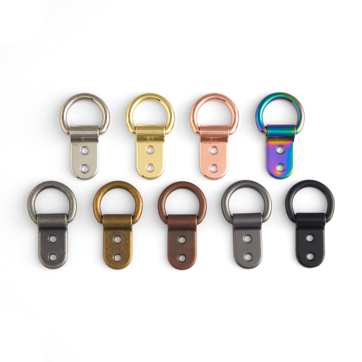 Clip with D-Ring 10 Pack — Tandy Leather International