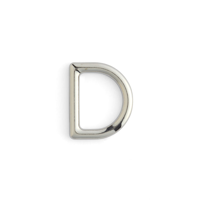 Placa de níquel con anillo en D fundido