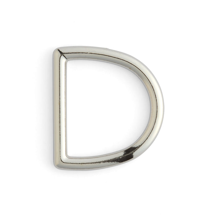 Placa de níquel con anillo en D fundido