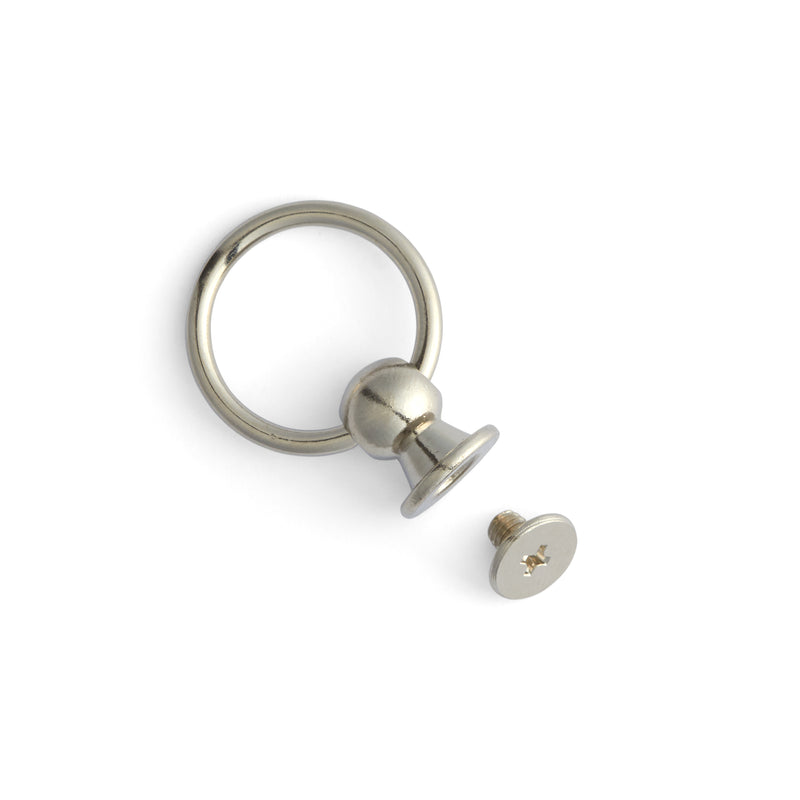 Bouton décoratif à rivet avec boucle