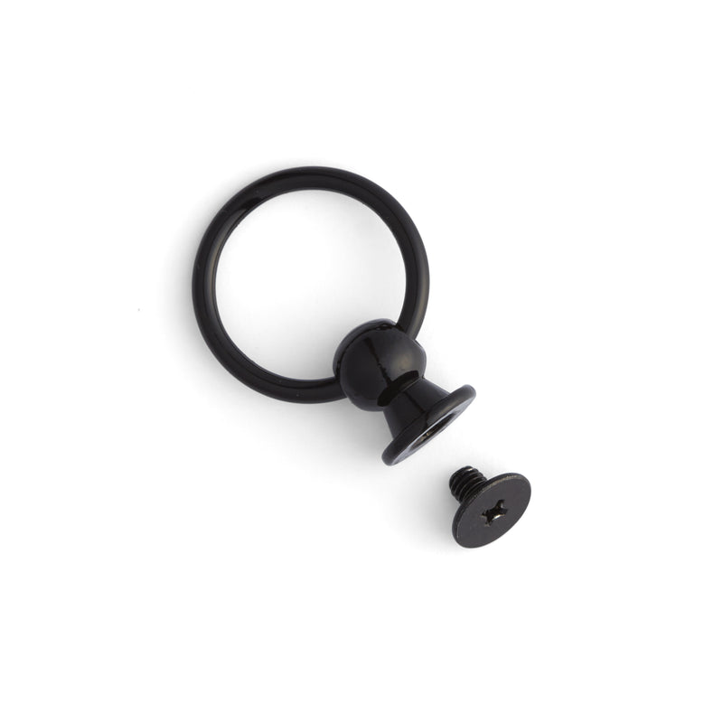 Bouton décoratif à rivet avec boucle