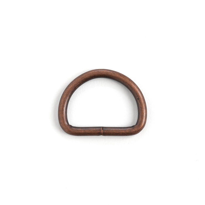 D-Ring Antique Copper 100 Pack