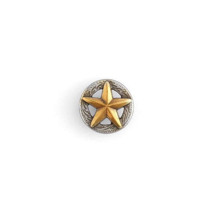 3-D Texas Star Conchos