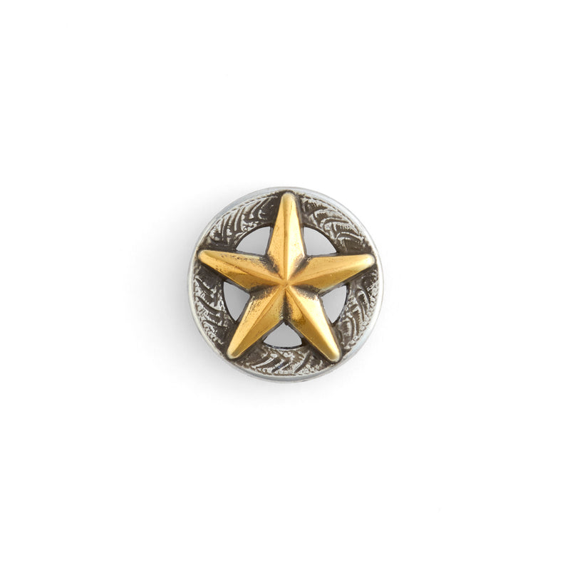 Conchos estrella de Texas 3-D