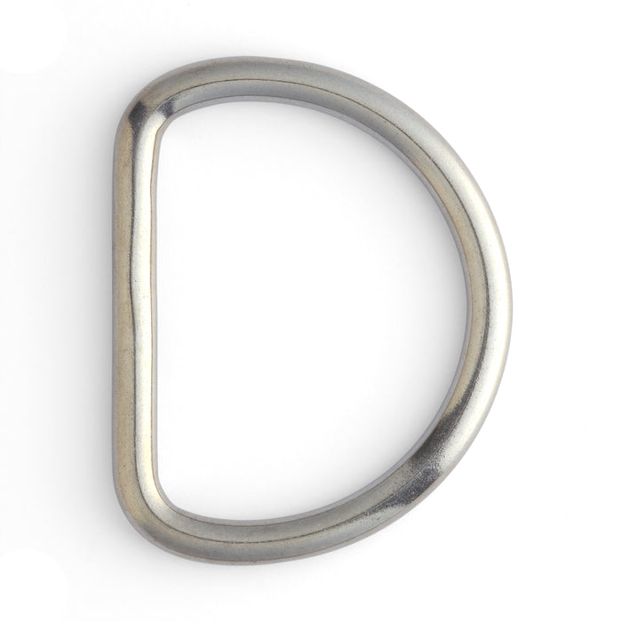 10 Pcs 304 Stainless Steel Heavy Duty Welded D Ring Solid Metal D Rings for  Camping Belt, Dog Leashes Hardware