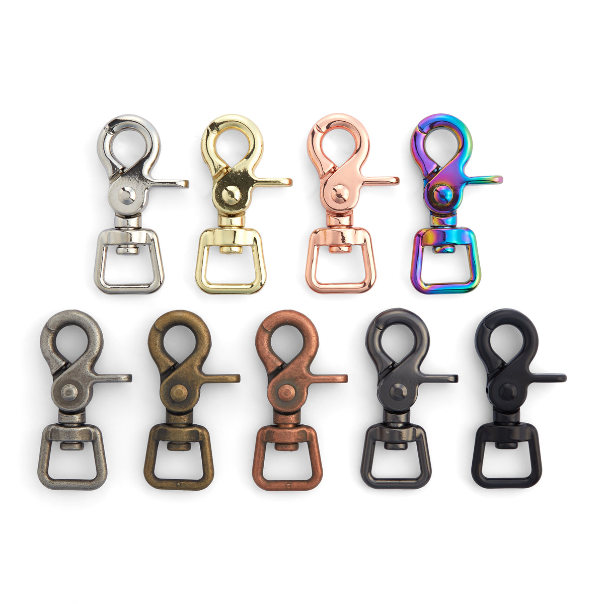 Quality Chrome 2-3/4 Trigger Snap Hook 5/8 Swivel Eye - Great for Pet  Leashes, Bag Straps