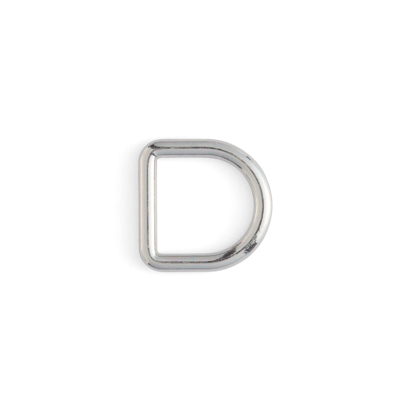 Anillos en D sólidos decorativos