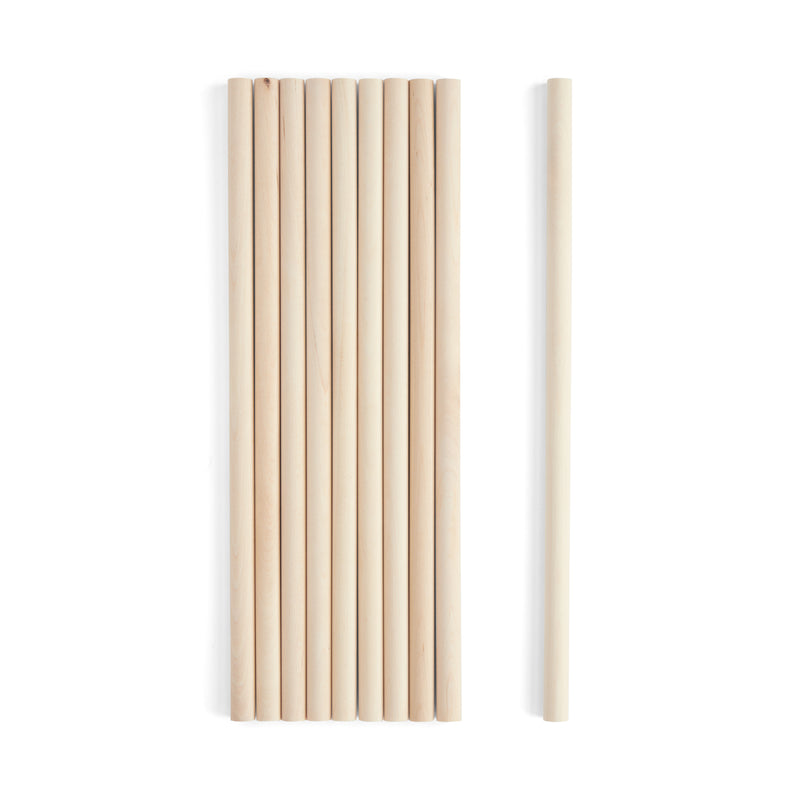 Chevilles en bois, paquet de 10