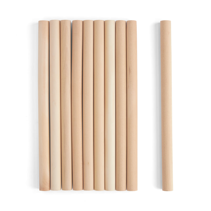Chevilles en bois, paquet de 10