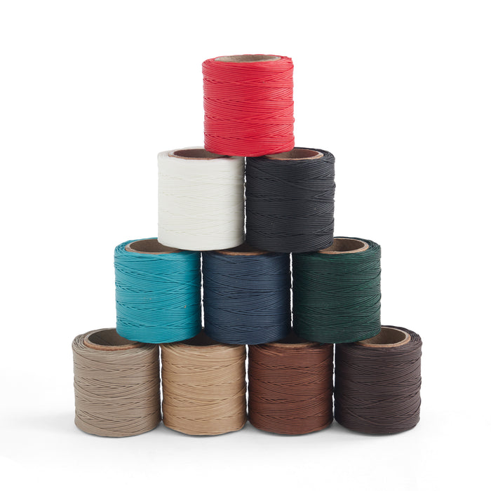 Sewing Leather Thread 100% Polyester Flat Leather Waxed Thread