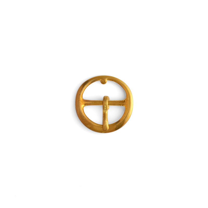 Shiloh Brass Round Buckle