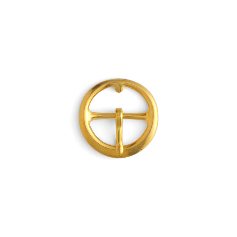 Shiloh Brass Round Buckle