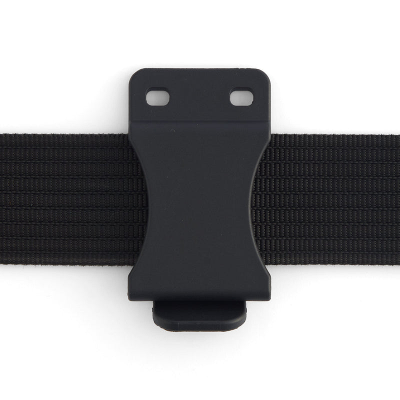 Flush Plastic Clip Black