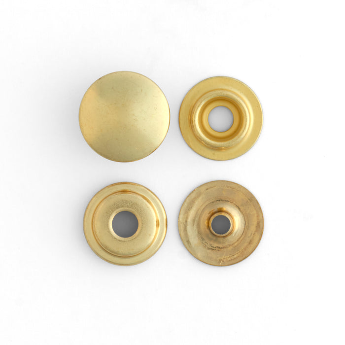 1000 Sets Brass Metal Snap Buttons Kit 