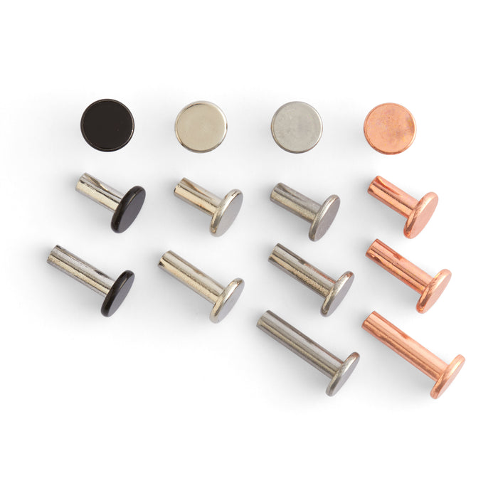 Double Cap Rivets 100 Pack — Tandy Leather, Inc.