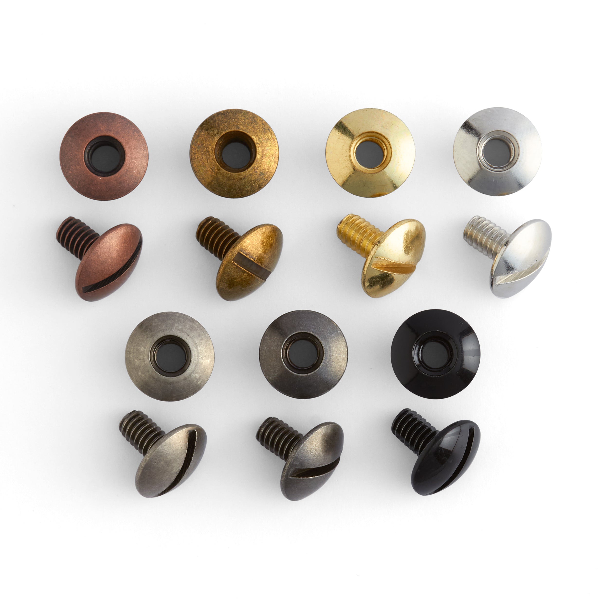 Loop Screw Post Open Back Screw Posts — Tandy Leather, Inc.