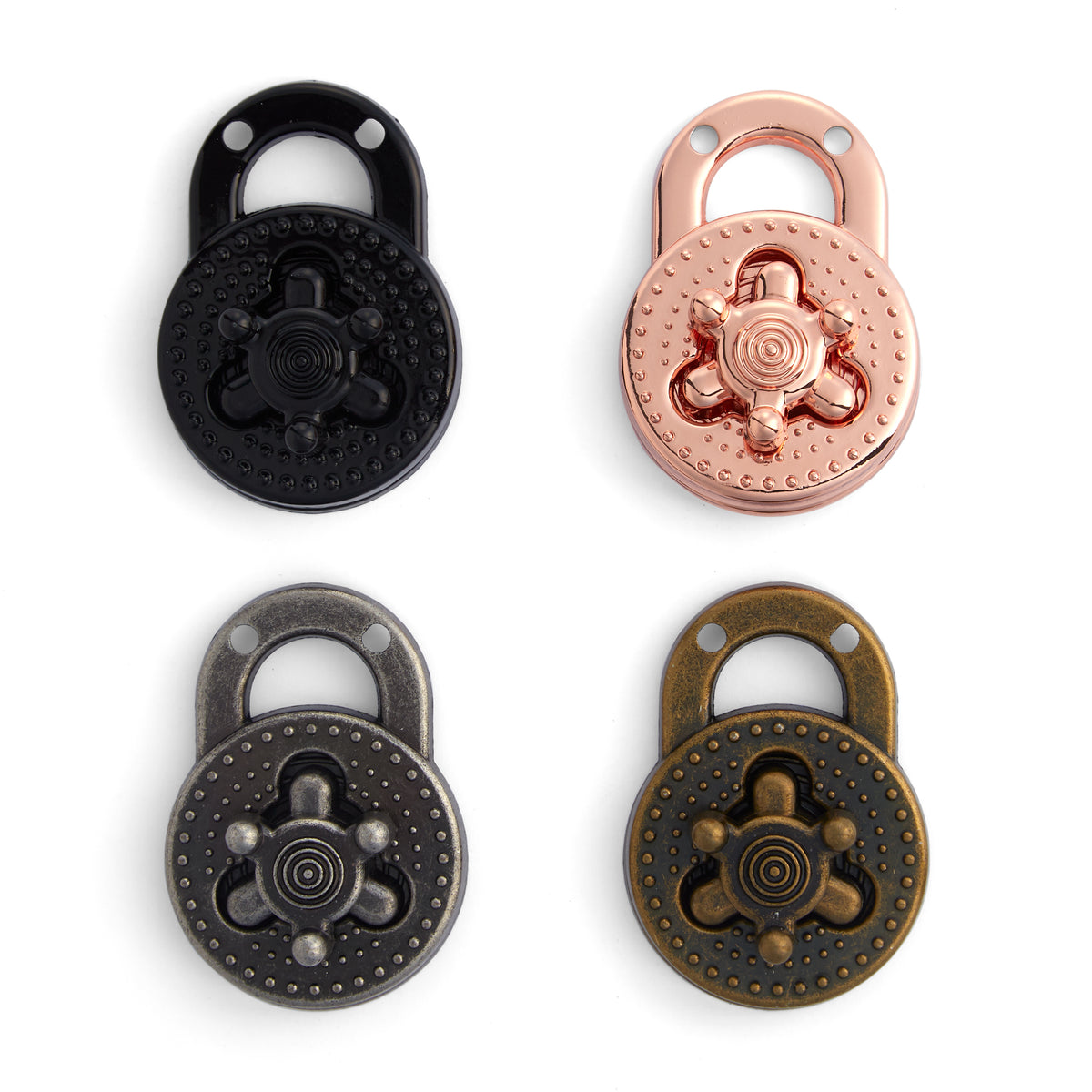 Amazon.com: CRAFTMEMORE Mini Purse Lock Metal Flip Lock Craft Case Clasp  Turn Flip Lock Purse Making Accessories 1 Inch Pack of 2 (Bronze)